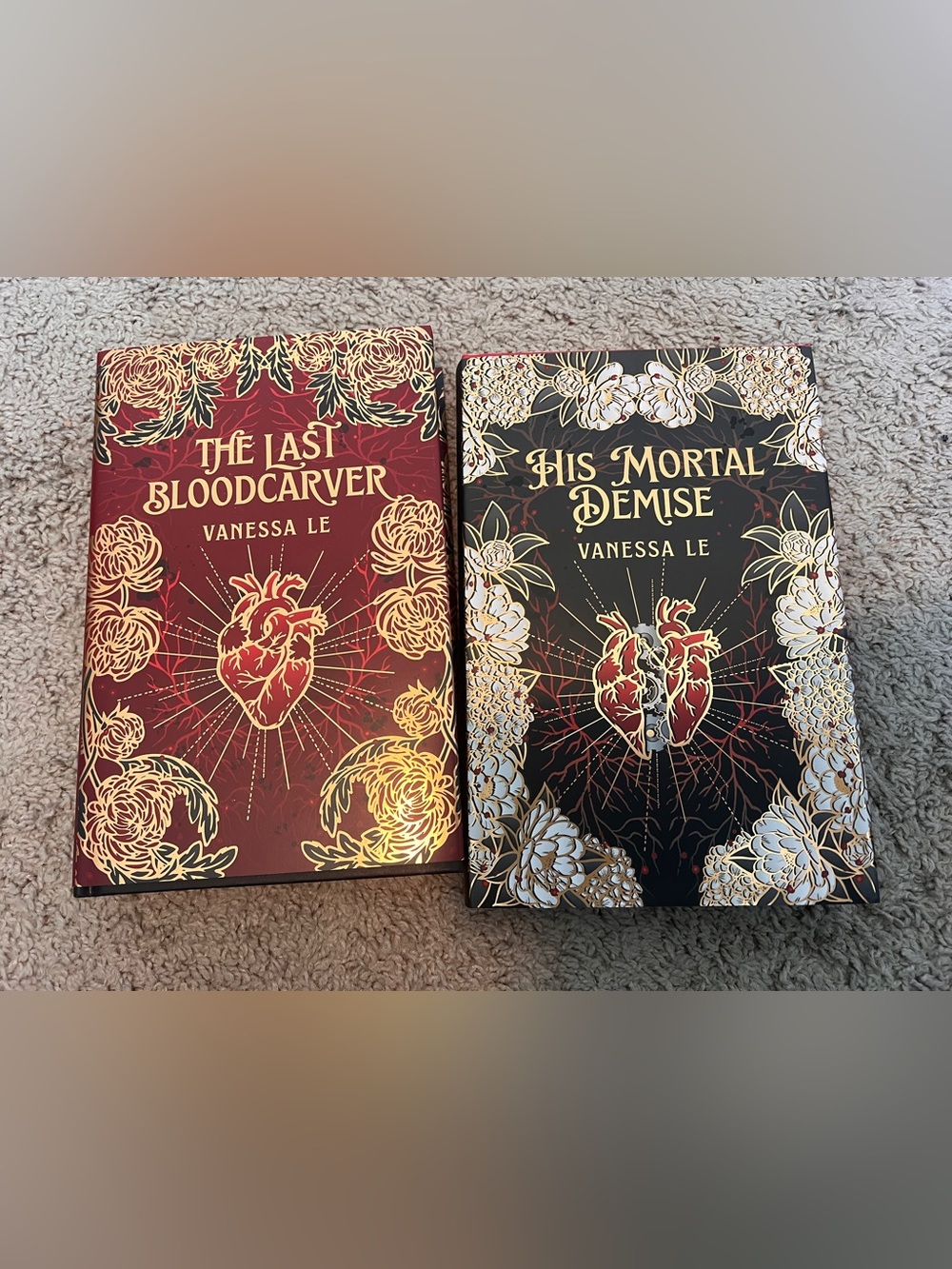 Owl crate editions of The Last Bloodcarver and His mortal Demise